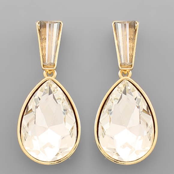 Teardrop Bead Earrings